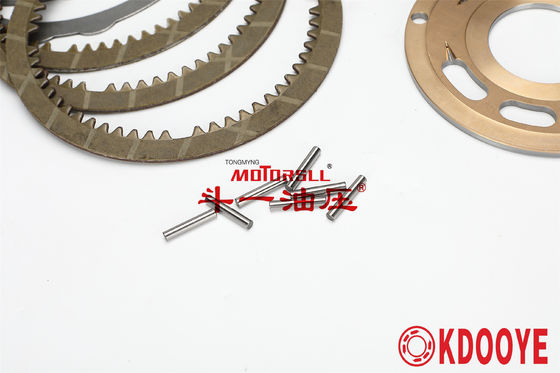 M2X146 bagian mesin ayunan EX200-5 SK230-6 345B blok katup pelat set pelat bola jelas sepatu pelat segel kit piston