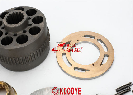 JMF195 DOSAN300-7 DX340 bagian mesin ayunan blok lempeng katup set lempeng bola jelas lempeng sepatu segel kit piston